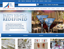 Tablet Screenshot of partybuster.com